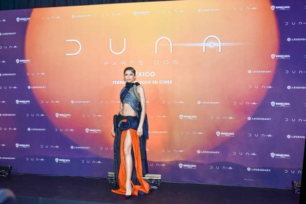 Dune: Part Two Film Photocall February 05, 2024, Mexico City, Mexico: Actress Zendaya attends the Photocall from Dune: Part Two at Mexico City Four Season Hotel. Mexico City Mexico Copyright: xCarlosxTischlerxxEyepixxGroupx