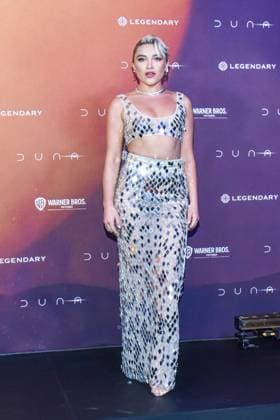Dune: Part Two Film Photocall February 05, 2024, Mexico City, Mexico: Actress Florence Pugh attends the Photocall from Dune: Part Two at Mexico City Four Season Hotel. Mexico City Mexico Copyright: xCarlosxTischlerxxEyepixxGroupx