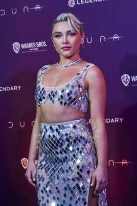 Dune: Part Two Film Photocall February 05, 2024, Mexico City, Mexico: Actress Florence Pugh attends the Photocall from Dune: Part Two at Mexico City Four Season Hotel. Mexico City Mexico Copyright: xCarlosxTischlerxxEyepixxGroupx