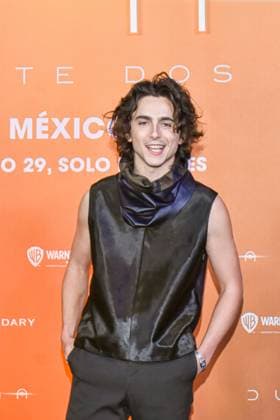 Dune: Part Two Film Photocall February 05, 2024, Mexico City, Mexico: Actor Timothee Chalamet attends the Photocall from Dune: Part Two at Mexico City Four Season Hotel. Mexico City Mexico Copyright: xCarlosxTischlerxxEyepixxGroupx