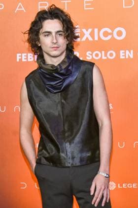 Dune: Part Two Film Photocall February 05, 2024, Mexico City, Mexico: Actor Timothee Chalamet attends the Photocall from Dune: Part Two at Mexico City Four Season Hotel. Mexico City Mexico Copyright: xCarlosxTischlerxxEyepixxGroupx