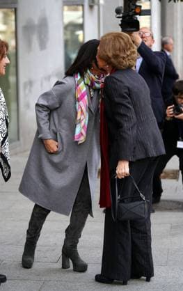 Queen Sofia meets with the board of trustees of the Higher School of Music in Madrid, Tuesday, February 6, 2024 Cordon Press