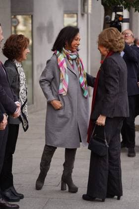 Queen Sofia meets with the board of trustees of the Higher School of Music in Madrid, Tuesday, February 6, 2024 Cordon Press