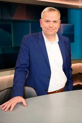 Leif-Erik Holm in der ARD-Talkshow hart aber fair im Studio Adlershof. Berlin, 05.02.2024 *** Leif Erik Holm on the ARD talk show hart aber fair in Studio Adlershof Berlin, 05 02 2024 Foto:xT.xBartillax xFuturexImagex hart_fair0502_4225