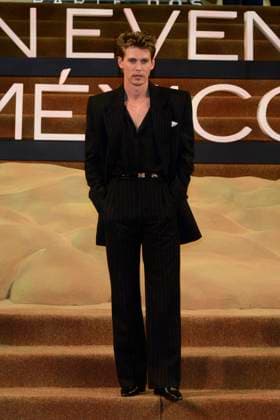 Fan Event For The Film Dune: Part Two February 6, 2024, Mexico City, Mexico: Actor Austin Butler, attends the red carpet of the Fan Event for the film Dune: Part Two at Auditorio Nacional. on February 6, 2024 in Mexico City. (Photo by Carlos Tischler Eyepix Group) Copyright: xCarlosxTischler xEyepixxGroupx CT_06022024_111020