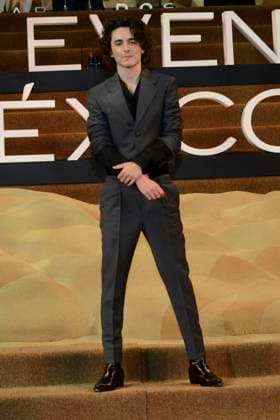 Dune Fan Event - Mexico City Actor TimothÃ e Chalamet attends the red carpet of the Fan Event for the film Dune: Part Two at Auditorio Nacional on February 6, 2024 in Mexico City, Mexico. Photo by Carlos Tischler Eyepix Group ABACAPRESS.COM Mexico City Mexico  Copyright: xTischlerxCarlos Eyepix ABACAx