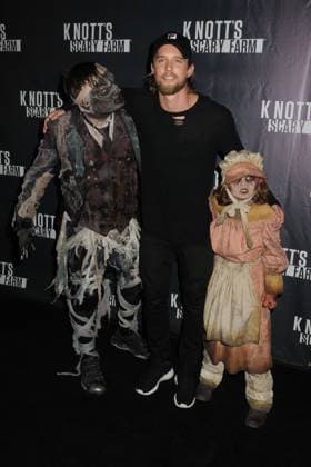 Knott s Scary Farm Black Carpet Event 1 October 2015 - Buena Park, California - Drew Van Acker. Knott s Scary Farm Black Carpet Event held at Knott s Berry Farm. Photo Credit: Byron Purvis AdMedia Buena Park CA United States EDITORIAL USE ONLY  Copyright: xx ByronxPurvis AdMediax admphotostwo193626