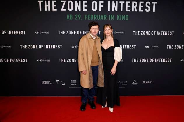 Christian Friedel und Sandra Hüller beim Special Screening des Kinofilms The Zone of Interest im Delphi Filmpalast. Berlin, 07.02.2024 *** Christian Friedel and Sandra Hüller at the special screening of the movie The Zone of Interest at Delphi Filmpalast Berlin, 07 02 2024 Foto:xS.xGabschx xFuturexImagex zone_4208