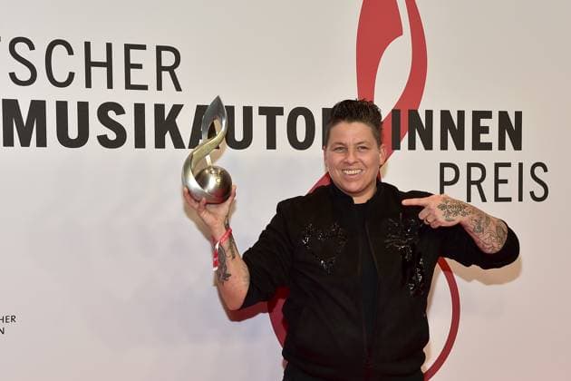 15 German Music Author Award Kerstin Ott, Schlager winner Arrival at the award ceremony of the 15 German Music Author Award at the Hotel Ritz in Berlin, on 08 02 2024 Photopress Mueller