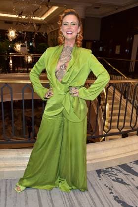 15 German Music Author Award Jennifer Weist, singer of the band Jennifer Rostock Arrival at the award ceremony of the 15 German Music Author Award at the Hotel Ritz in Berlin, on 08 02 2024 Photopress Mueller