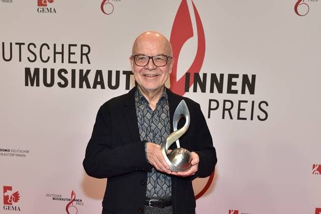 15 German Music Author Award Gerhard Stäbler, Award Winner, Composition, Percussion Arrival at the award ceremony of the 15 German Music Author Award at the Hotel Ritz in Berlin, on 08 02 2024 Photopress Mueller