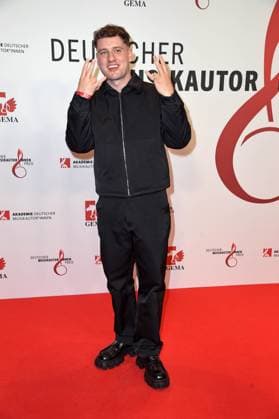 Lennard Oestmann Jumpa GERMAN MUSIC AUTHORINNEN PRIZE 2024 at The Ritz Carlton Hotel in Berlin on 08 02 2024