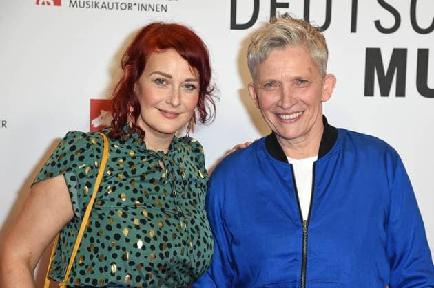 Diane Weigmann, Suli Puschban GERMAN MUSIC AUTHORINNEN PRIZE 2024 at The Ritz Carlton Hotel in Berlin on 08 02 2024
