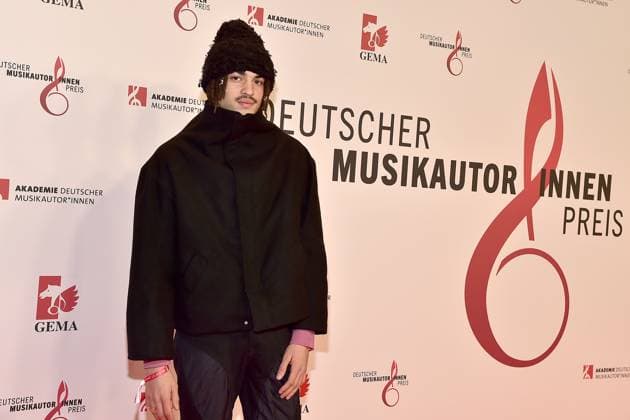 15 German Music Author Award Shivan Darouiche, badchieff Arrival at the award ceremony of the 15 German Music Author Award at the Hotel Ritz in Berlin, on 08 02 2024 Photopress Mueller