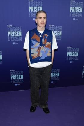 Morten Aamodt aka Dillistone arrive on the red carpet at Echoprisen in Osterbrohuset, Thursday, February 8, 2024 Copenhagen Osterbrohuset, Oesterbro Denmark Copyright: xKristianxTuxenxLadegaardxBergx 2E6A4361