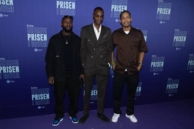Joram Johan Paulo aka JJ Paulo arrive on the red carpet at Echoprisen in Osterbrohuset, Thursday, February 8, 2024 Copenhagen Osterbrohuset, Oesterbro Denmark Copyright: xKristianxTuxenxLadegaardxBergx 2E6A4412