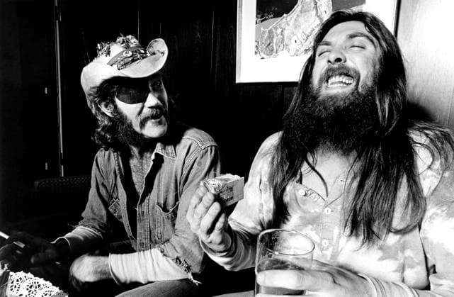 Dr Hook Dr. Hook - Ray Sawyer and Denni.......... Dr Hook Dr. Hook - Ray Sawyer and Dennis Locorriere smoking cannabis from one of my old film boxes. Copenhagen 1974. __ DIGITAL FILE ONLY NO UK , Credit:Jorgen Angel Avalon  Copyright: xJorgenxAngelx xAvalonx 0529736739