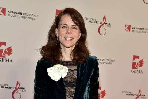 15 German Music Author Award Anna Depenbusch Arrival at the award ceremony of the 15 German Music Author Award at the Hotel Ritz in Berlin, on 08 02 2024 Photopress Mueller