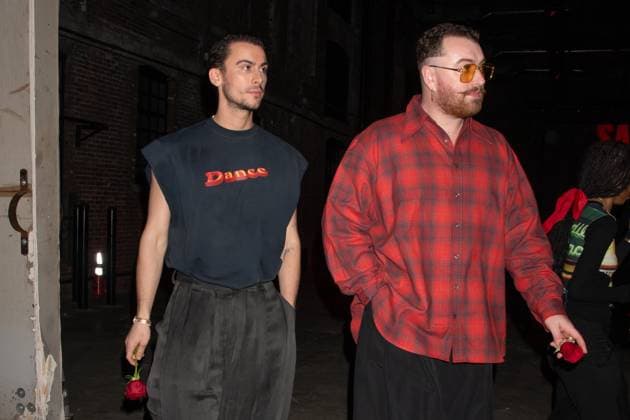 FW24 Willy Chavarria Show Arrivals Featuring: Sam Smith, Christian Cowan Where: New York, New York, United States When: 09 Feb 2024 Credit: Janet Mayer INSTARimages.com EDITORIAL USE ONLY. NOT FOR USE BY NEWSPAPERS BASED IN THE UK. Copyright: xx 53443592