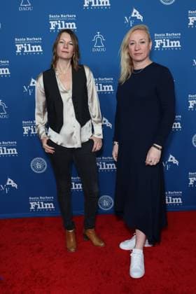 February 9, 2024, Santa Barbara, Ca, USA: Clair Titley and Andee Ryder attend the Maltin Modern Master Award during the 39th Annual Santa Barbara International Film Festival on February 09, 2024 in Santa Barbara, California. Santa Barbara USA - ZUMAs181 20240209_zea_s181_101 Copyright: xCraSHx