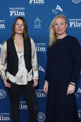 February 9, 2024, Santa Barbara, Ca, USA: Clair Titley and Andee Ryder attend the Maltin Modern Master Award during the 39th Annual Santa Barbara International Film Festival on February 09, 2024 in Santa Barbara, California. Santa Barbara USA - ZUMAs181 20240209_zea_s181_102 Copyright: xCraSHx