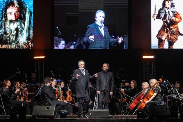 William Kircher at the concert The Music of The Lord of the Rings, The Hobbit The Rings of Power in the Messehalle Erfurt, 10 02 2024 Foto:xA.xLingex xFuturexImagex hobbit_4211
