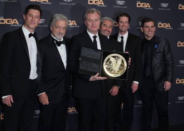 Bilder des Jahres 2024, Entertainment 02 Februar Entertainment Themen der Woche KW06 DGA Awards 2024 - Los Angeles, USA LOS ANGELES, USA. February 10, 2024: Christopher Nolan & Directorial Team, Oppenheimer at the 76th Annual Directors Guild Awards at the Beverly Hilton. Los Angeles CA USA  Copyright: xPaulxSmith Featureflashx