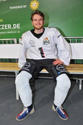 RTL American Ice Football Hendrik Scharnbacher on the occasion of the RTL TV event American Ice Football on 11 02 2024 in the SAP Arena Mannheim 20240211MWI121035