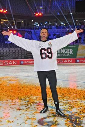 RTL American Ice Football Evil Jared on the occasion of the RTL TV event American Ice Football on 11 02 2024 in the SAP Arena Mannheim 20240211MWI120987