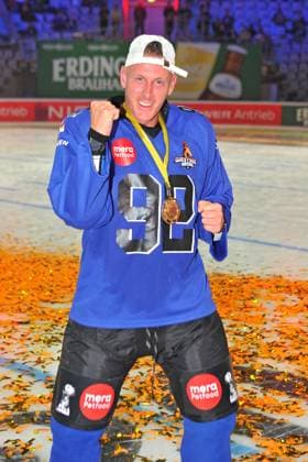 RTL American Ice Football Calvin Kleinen on the occasion of the RTL TV event American Ice Football on 11 02 2024 in the SAP Arena Mannheim 20240211MWI121016