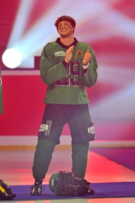 RTL American Ice Football Moritz Hans on the occasion of the RTL TV event American Ice Football on 11 02 2024 in the SAP Arena Mannheim 20240211MWI120546