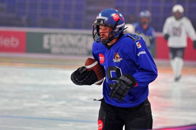 RTL American Ice Football Kevin Großkreutz on the occasion of the RTL TV event American Ice Football on 11 02 2024 in the SAP Arena Mannheim 20240211MWI120620