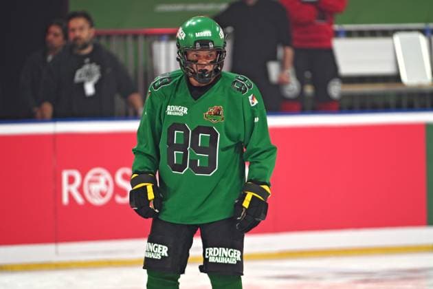 RTL American Ice Football Stefan Mross on the occasion of the RTL TV event American Ice Football on 11 02 2024 in the SAP Arena Mannheim 20240211MWI120288