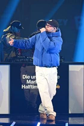 RTL American Ice Football Mark Forster on the occasion of the RTL TV event American Ice Football on 11 02 2024 in the SAP Arena Mannheim 20240211MWI120325
