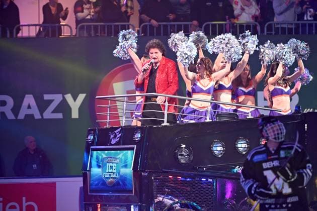 RTL American Ice Football Olaf Malolepski on the occasion of the RTL TV event American Ice Football on 11 02 2024 in the SAP Arena Mannheim 20240211MWI120388