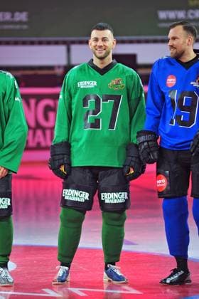 RTL American Ice Football Serkan Yavuz on the occasion of the RTL TV event American Ice Football on 11 02 2024 in the SAP Arena Mannheim 20240211MWI120413