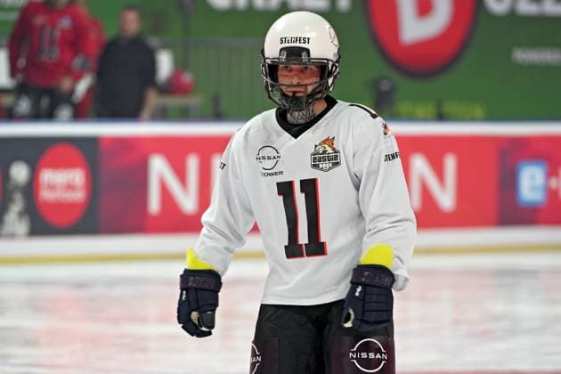 RTL American Ice Football Eric Stehfest on the occasion of the RTL TV event American Ice Football on 11 02 2024 in the SAP Arena Mannheim 20240211MWI120068