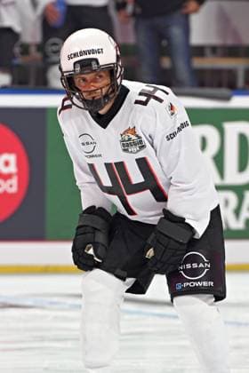 RTL American Ice Football Jörn Schlönvoigt on the occasion of the RTL TV event American Ice Football on 11 02 2024 in the SAP Arena Mannheim 20240211MWI120075