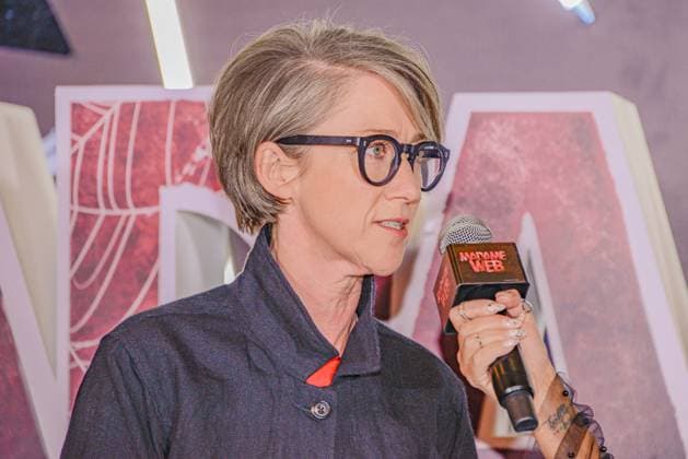 Madame Web Film Premiere February 13, 2024, Mexico City, Mexico: Director S. J. Clarkson attends the red carpet of the Madame Web film premiere at Cinemex Antara. Mexico City CDMX Mexico Copyright: xCarlosxTischlerxxEyepixxGroupx