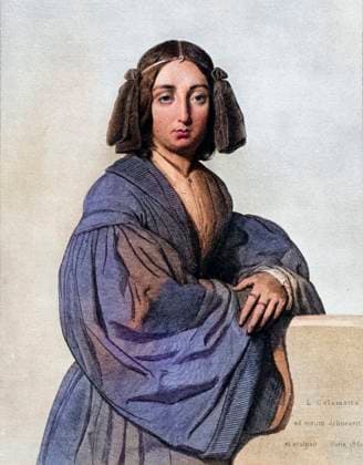 George Sand, das Pseudonym von Amantine Aurore Lucile Dupin de Francueil (geb. 1. Juli 1804 in Paris; gest. 8. Juni 1876 in Nohant), einer französischen Schriftstellerin, Historisch, digital restaurierte Reproduktion von einer Vorlage aus dem 19. Jahrhundert, Record date not stated 1f-4822568b