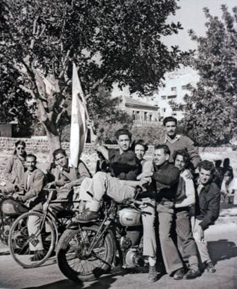 Jews in Jerusalem waving a flag, express joy, after the Partition Plan on November 29, 1947. The United Nations Partition Plan for Palestine was a proposal by the United Nations, which recommended a partition of Mandatory Palestine at the end of the British Mandate. On 29 November 1947, the UN General Assembly adopted the Plan as Resolution 181, Copyright: xUnitedxArchivesx xWorldxHistoryxArchivex WHA_119_0731 EDITORIAL USE ONLY
