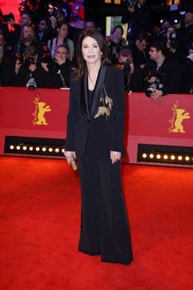 Iris Berben at the opening of the 74th Berlinale International Film Festival with the Small Things Like These Film Premiere on 15 02 2024 in Berlin Berlinale Opening 2024 with the Small Things Like These Film Premiere in Berlin
