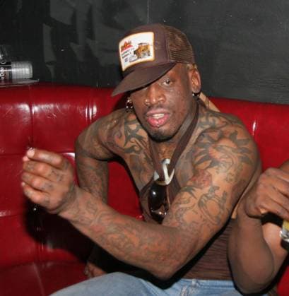 Fort Lauderdale, FL 09-14-2006.Dennis Rodman and OJ Simpson at the Voodoo Lounge.Digital Photo by JR . Fort Lauderdale FL USA EDITORIAL USE ONLY Copyright: xx JRxDavis-PHOTOlink.netx phlphotos109640