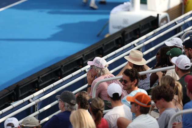 DELRAY BEACH, FL - FEBRUARY 17: Singer Jon Bon Jovi seen at the Delray Beach Open at the Delray Beach Tennis Center on February 17, 2024...People: Jon Bon Jovi Delray Beach United States Of America  - ZUMAs214 20240217_aba_s214_003 Copyright: xSMGx