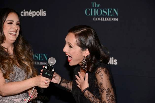 February 19, 2024, Mexico City, Ciudad de Mexico, Mexico: February 19, 2024, Mexico City, Mexico: Vanessa Benavente attends the red carpet of The Chosen Tv series season 4 premiere at Cinepolis Miyana. on February 19, 2024, Mexico City, Mexico. Mexico City Mexico - ZUMAe321 20240219_zea_e321_027 Copyright: xCarlosxTischler xEyepixxGroupx