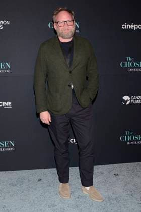 February 19, 2024, Mexico City, Ciudad de Mexico, Mexico: February 19, 2024, Mexico City, Mexico: Kael John attends the red carpet of The Chosen Tv series season 4 premiere at Cinepolis Miyana. on February 19, 2024, Mexico City, Mexico. Mexico City Mexico - ZUMAe321 20240219_zea_e321_034 Copyright: xCarlosxTischler xEyepixxGroupx