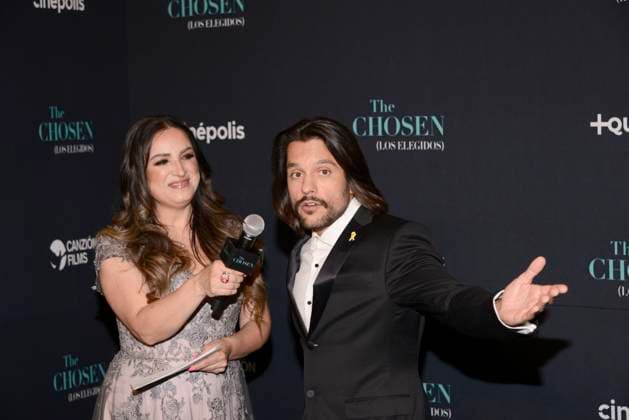 February 19, 2024, Mexico City, Ciudad de Mexico, Mexico: February 19, 2024, Mexico City, Mexico: Shahar Isaac attends the red carpet of The Chosen Tv series season 4 premiere at Cinepolis Miyana. on February 19, 2024, Mexico City, Mexico. Mexico City Mexico - ZUMAe321 20240219_zea_e321_038 Copyright: xCarlosxTischler xEyepixxGroupx