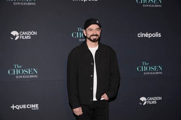 February 19, 2024, Mexico City, Ciudad de Mexico, Mexico: February 19, 2024, Mexico City, Mexico: Producer Arturo Allen attends the red carpet of The Chosen Tv series season 4 premiere at Cinepolis Miyana. on February 19, 2024, Mexico City, Mexico. Mexico City Mexico - ZUMAe321 20240219_zea_e321_056 Copyright: xCarlosxTischler xEyepixxGroupx
