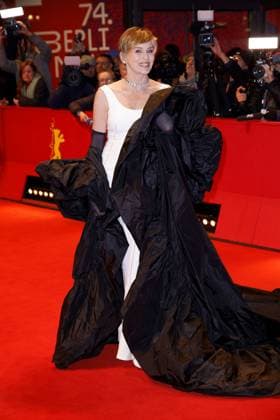 Sharon Stone arriving at the Golden Honorary Bear Gala as part of the 74 Berlinale International Film Festival on 20 02 2024 in Berlin Berlinale 2024 Golden Honorary Bear Gala for Martin Scorsese