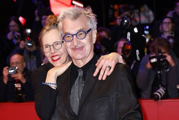 Wim and Donata Wenders arriving at the Golden Honorary Bear Gala as part of the 74 Berlinale International Film Festival on 20 02 2024 in Berlin Berlinale 2024 Golden Honorary Bear Gala for Martin Scorsese